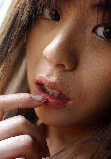 Japanese teen Natsumi Mitsu exposes upskirt panties before modelling naked 89187829