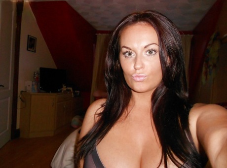 Very beautiful brunette babe with awesome titties taking some pics 74022715